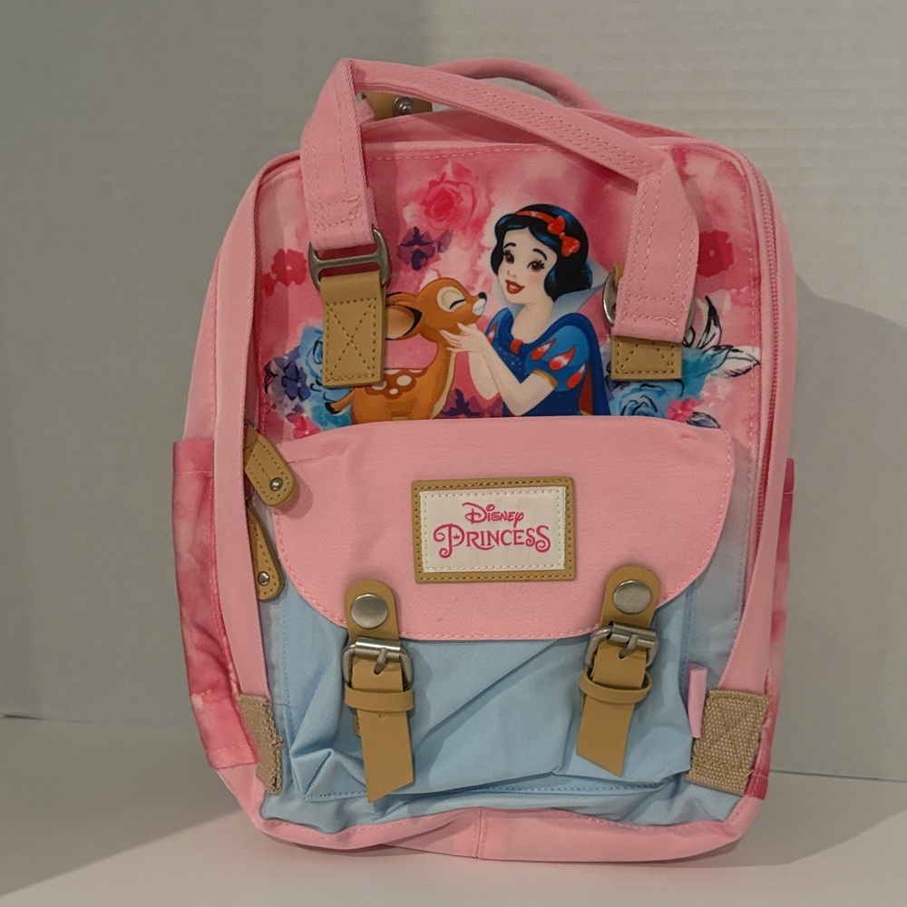 Disney Pink and Light Blue Snow White Princess Backpack